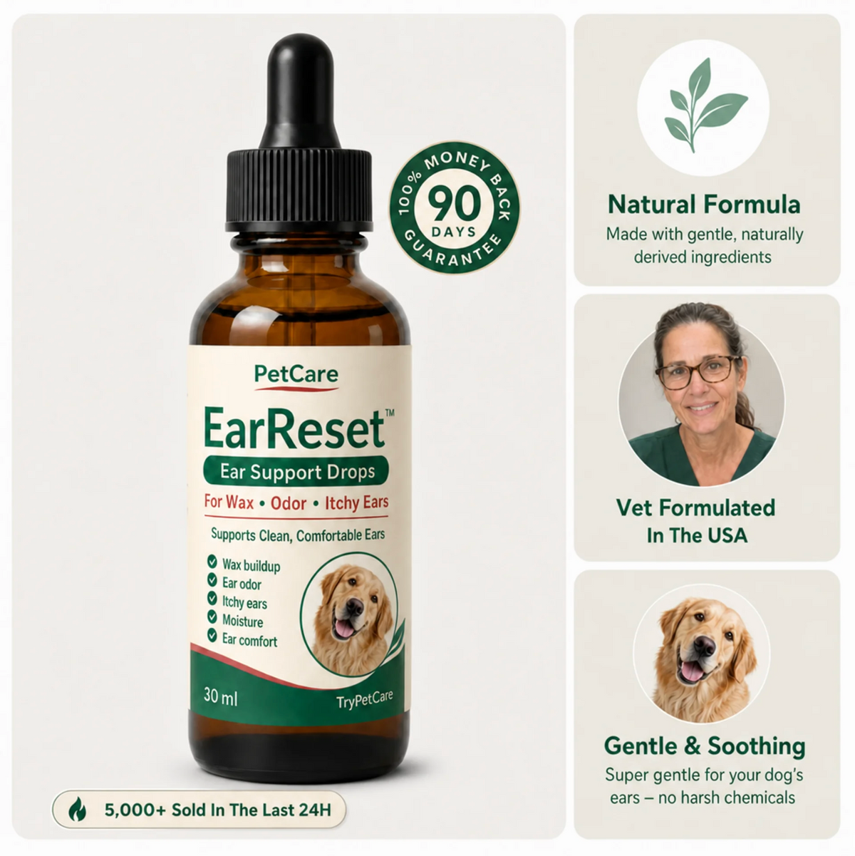 EarReset™ 3 Pack - 90 Servings