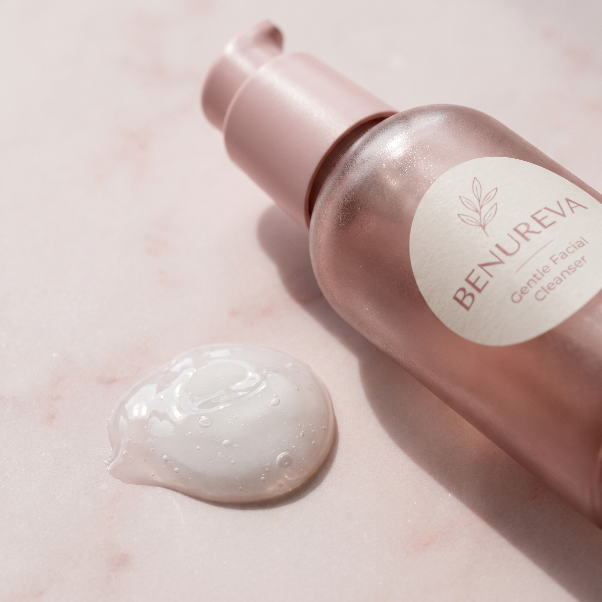 BENUREVA Gentle Facial Cleanser texture