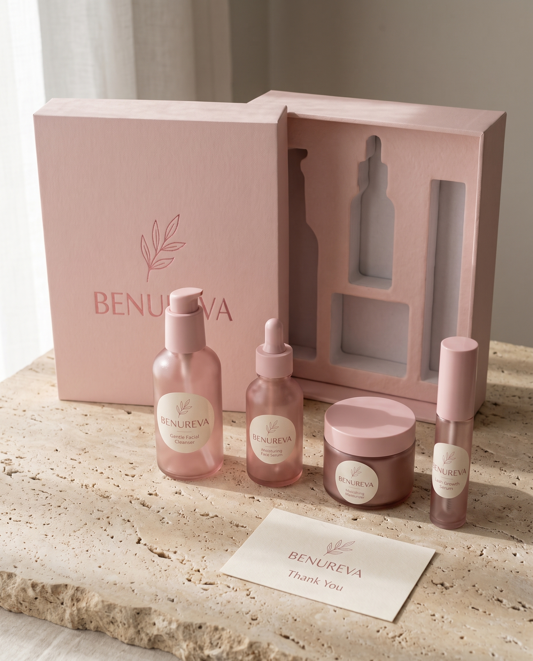 BENUREVA Complete Ritual Set box with all four products