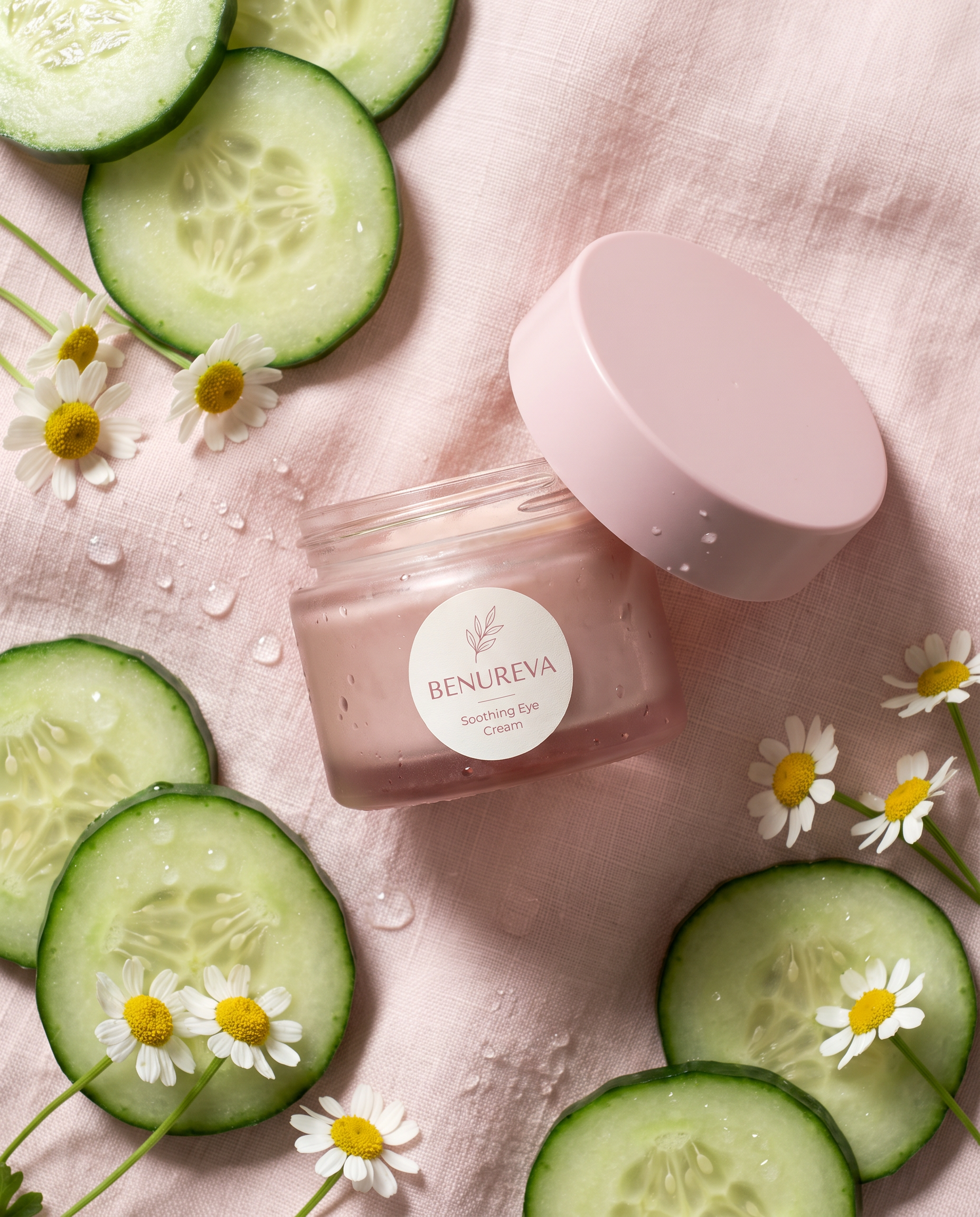 BENUREVA Soothing Eye Cream with cucumber and chamomile